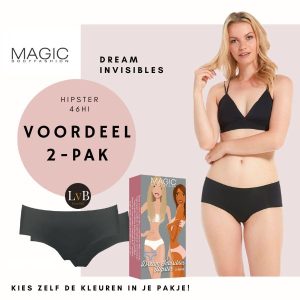 Dream Invisibles Hipster Zwart