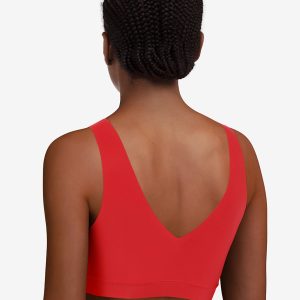 chantelle-soft-stretch-voorgevormde-v-neck-top-c16A10-rood