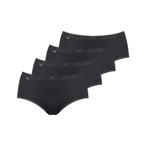 sloggi-sale-basic-midi-4-pak-zwart