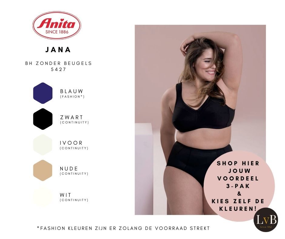 Jana Anita TopComfort BH zonder beugels