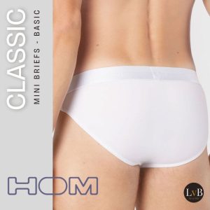 hom classic heren mini slip 400204 wit