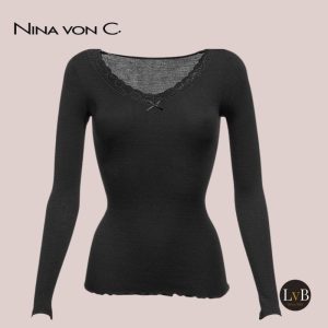 nina-von-c-wol-zijde-hemd-lange-mouw-29470846-zwart-6