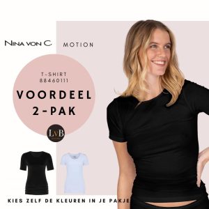 nina-von-c-t-shirt-modal-motion-voordeel-2-pak