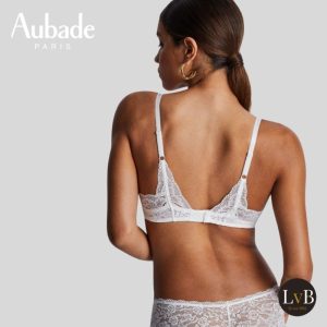 Aubade Rosessence voorgevormde bh in gebroken wit