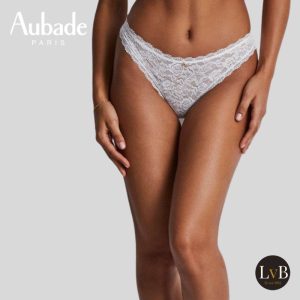 Luxe Aubade Rosessence string in de kleur opale