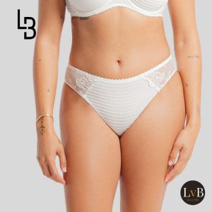 Louisa Bracq Elise 419-30 rio slip in ivory met verfijnd borduurwerk