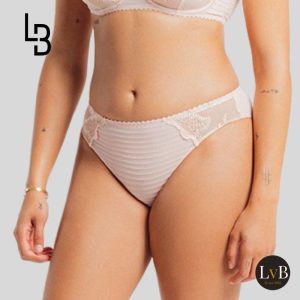 Louisa Bracq Elise 419-30 slip in nude rose met verfijnd borduurwerk