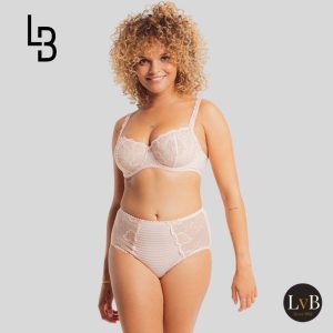 Louisa Bracq Elise tailleslip in nude rose met elegante uitstraling