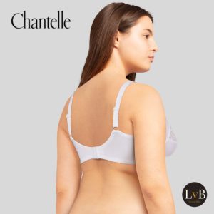 Chantelle Amazone C21020 witte bh zonder beugels achteraanzicht