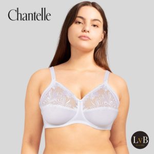 Chantelle Amazone C21020 witte 3-delige bh zonder beugels vooraanzicht