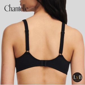 Chantelle Amazone C21020 zwarte bh zonder beugel achteraanzicht