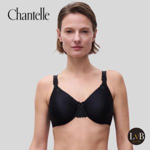 Chantelle Hedona C20310-011 zwart naadloze beugelbeha vooraanzicht