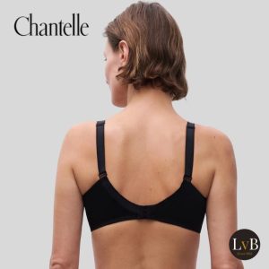 Chantelle Hedona C20310-011 zwarte bh met beugel achteraanzicht