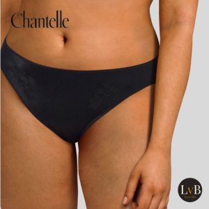 Chantelle Hedona C20320-011 zwart rio slip vooraanzicht