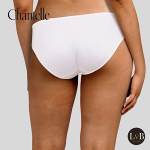 Chantelle Hedona C20330-010 witte slip achteraanzicht