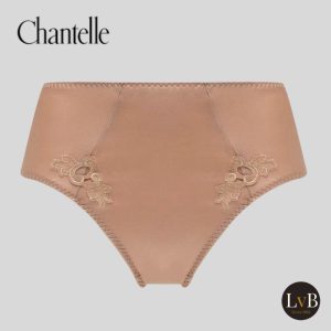 Chantelle Hedona C20340-012 nude hoge taille broekje vrijstaand