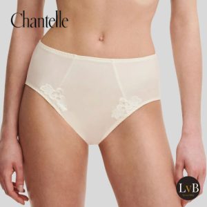 Chantelle Hedona C20340-035 ivoor hoge taille broekje vooraanzicht