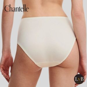 Chantelle Hedona C20340-035 ivoor hoge taille slip achteraanzicht