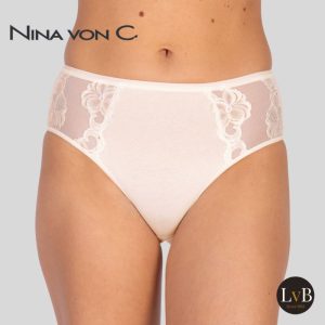 Nina von C heupslip champagne ivoor 4 pack 40-70-880
