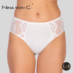Achterkant van Nina von C heupslip wit 40-70-880 glad afgewerkt