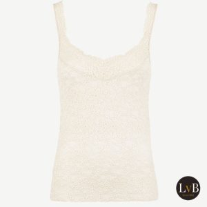 Nina von C Millefleurs tanktop champagne ivoor voordeelset