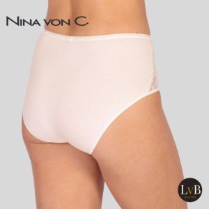 Achterkant van Nina von C tailleslip 40-160-880-0 in champagne ivoor met gladde afwerking