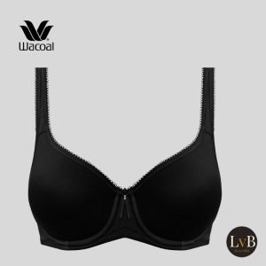 Wacoal Basic Beauty full figure underwire bra in zwart met gladde cups