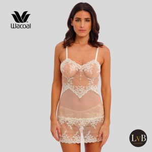 Wacoal Embrace Lace jurkje naturally nude ivory voorzijde