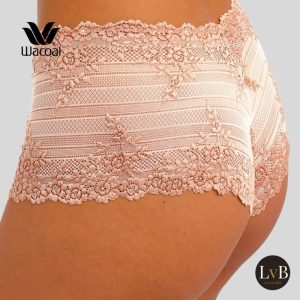 Wacoal Embrace Lace short Angel Wing lichtroze detail