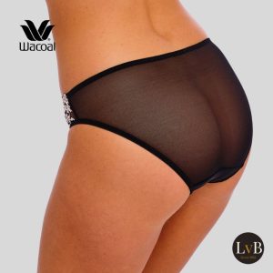 Wacoal Embrace Lace slip zwart zijaanzicht