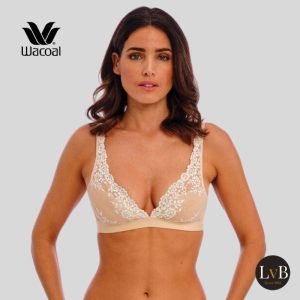 Wacoal Embrace Lace soft cup bh zonder beugel naturally nude ivory voorkant