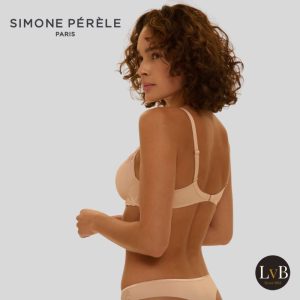 Achterkant Simone Pérèle Andora balconnet spacer BH nude