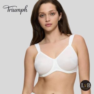 Triumph Essential Minimizer bh vanille minimizer beha voorkant op model