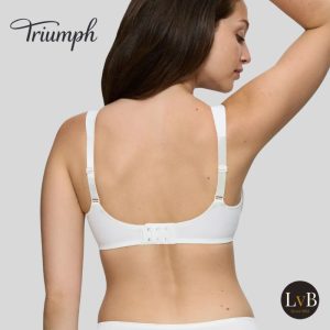 Triumph Essential Minimizer bh vanille achterkant verstelbare bandjes