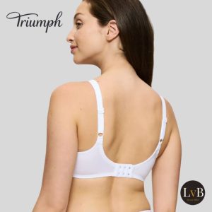 Triumph Ladyform Soft WX bh wit achterkant