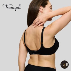 Triumph Ladyform Soft WX bh zwart achterkant