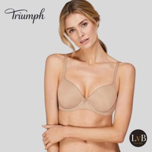 Triumph Perfectly Soft WHP voorgevormde beugel bh huidkleur detail cups