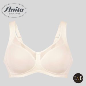 Anita Clara 5859 bh zonder beugel met gladde cups in champagne ivoor kleur in voordeel 3-pack
