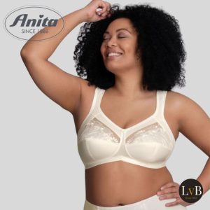 Anita Comfort Safina bh zonder beugel 5448 crystal gebroken wit voorkant
