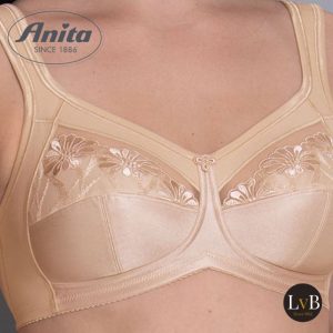 Detail kant Anita Safina 5448 bh zonder beugel sand beige huidkleur