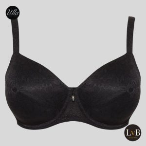 zwarte Ulla Alice bh 3825 full cup H I cup stevige cups grote maten lingerie