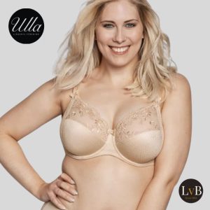 Ulla Ella BH 3623 huidkleur – gedragen model