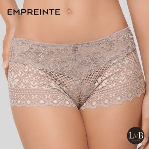 Empreinte Cassiopee shorty 02151 Rose Sauvage luxe kanten shorty dames