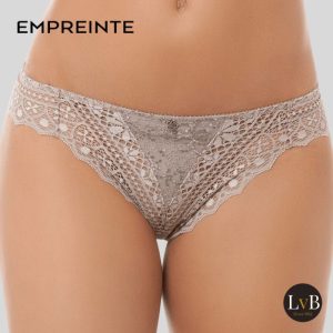 Empreinte Cassiopee string Rose Sauvage gedragen dames lingerie
