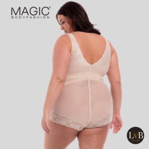 MAGIC Bodyfashion Super Control Body latte achterkant op model