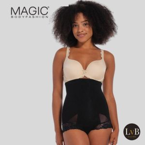 MAGIC Bodyfashion Super Control Brief 14HB zwart corrigerende slip op model