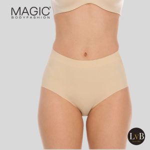 MAGIC Maxi Sexy corrigerende tailleslip latte met hoge taille en onzichtbare afwerking onder kleding