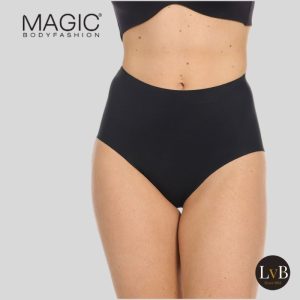 MAGIC Maxi Sexy corrigerende tailleslip zwart met hoge taille en shaping effect aan buik en taille