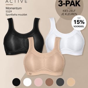 Anita Active Momentum 5529 sport bh voordeel 3-pak – kies zelf je kleuren met tot 15% voordeel