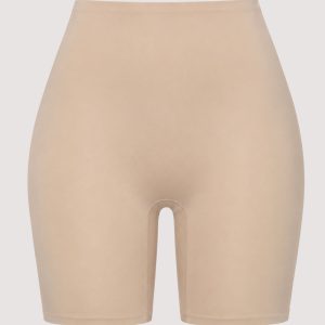 Chantelle Soft Stretch High Waist Mid-Thigh Short C26450 nude OWU